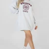 Public Desire Arizona Graphic Sweat Dress Marl | Women Dresses