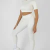 Public Desire Athleisure Seam Front Ribbed Leggings | Women Jogger & Leggings