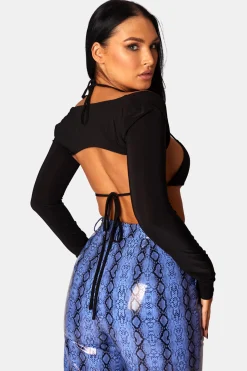 Public Desire Bikini Top And Shrug Slinky Top | Women Tops