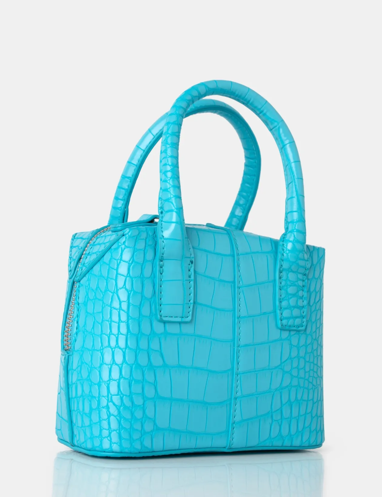 Public Desire Bode Croc Square Top Handle Mini Bag | Women Mini Bags