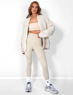 Public Desire Borg Oversized Bomber Jacket | Women Outerwear & Jackets
