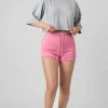 Public Desire Boxy Cropped Graphic T-Shirt Acid Wash | Women Tops