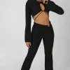 Public Desire Bullring Detail Flare Trousers | Women Trousers