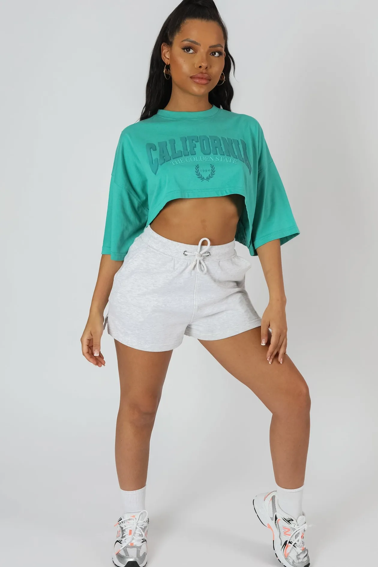 Public Desire California Super Crop T-Shirt | Women Tops