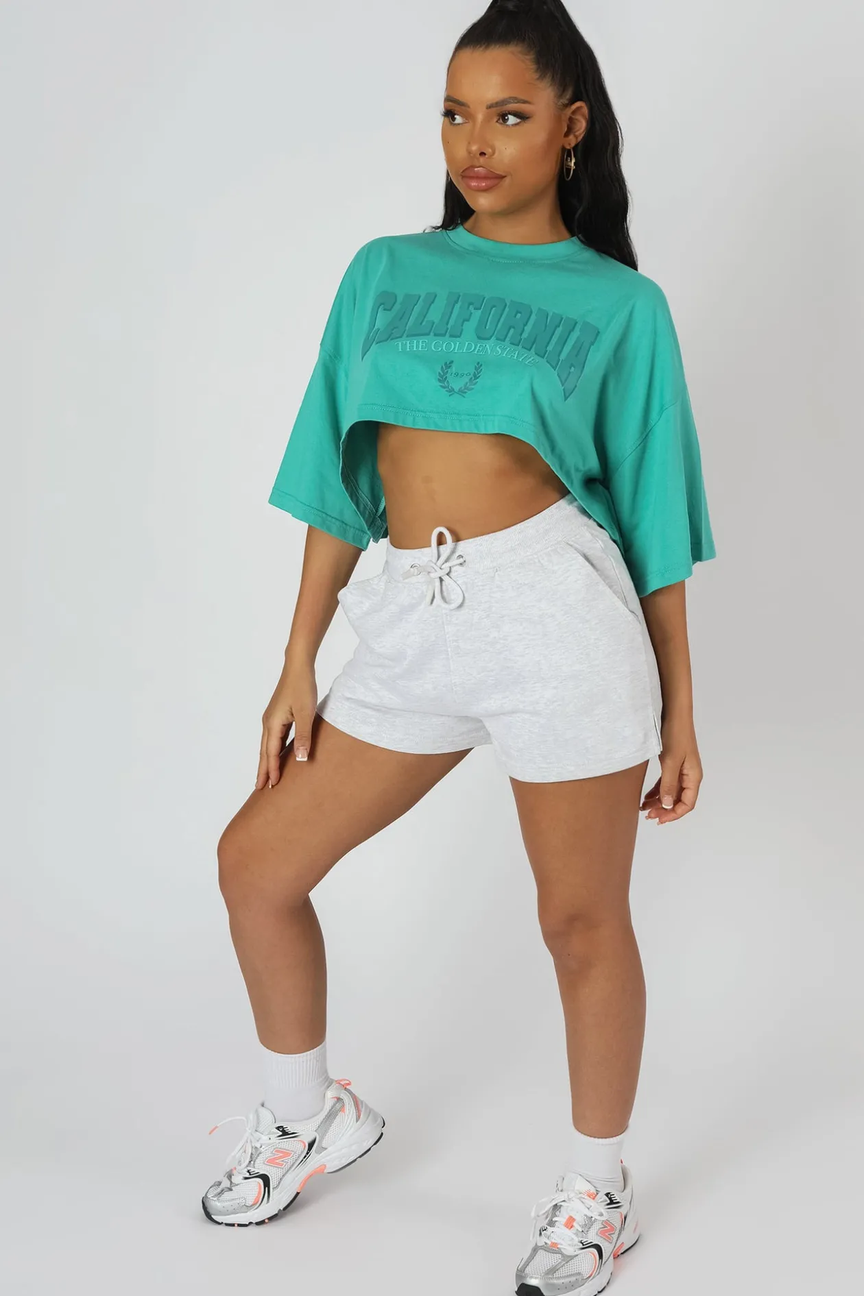 Public Desire California Super Crop T-Shirt | Women Tops