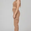 Public Desire Cargo Joggers Biscuit | Women Jogger & Leggings