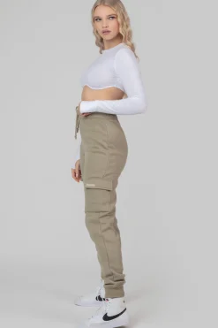 Public Desire Cargo Joggers Elm | Women Jogger & Leggings