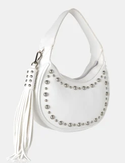 Public Desire Cato Pu Studded Tassel Boho Shoulder Bag | Women Evening Bags