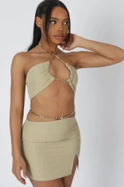 Public Desire Chain Waist Mini Skirt | Women Skirts