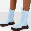Public Desire Cherry Chunky Sole Chelsea Ankle Boots | Women Chunky Boots