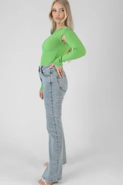 Public Desire Contrast Stitch Bodysuit | Women Bodysuits