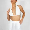 Public Desire Crinkle Halterneck Top | Women Tops