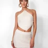 Public Desire Crochet Halter Neck Backless Top | Women Tops
