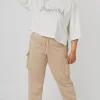 Public Desire Curve Cargo Joggers Light | Women Curve