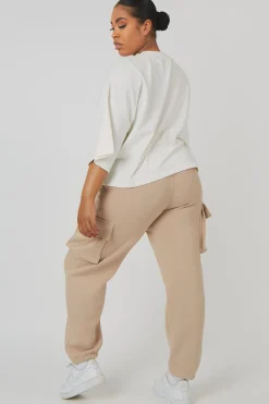 Public Desire Curve Cargo Joggers Light | Women Curve