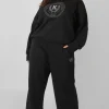 Public Desire Curve Kaiia Tonal Embroidered Joggers | Women Curve