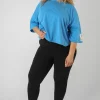 Public Desire Curve Oversized Boxy Cropped Patch T-Shirt | Women Curve