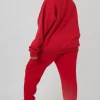 Public Desire Curve Oversized Embroide Slogan 90S Joggers | Women Curve