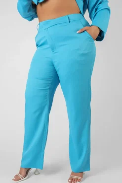 Public Desire Curve Straight Leg Trouser | Women Curve