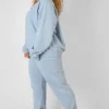 Public Desire Curve Washed Kaiia 90's Joggers Iris | Women Curve