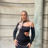 Public Desire Cut Out Detail Ribbed Dress | Women Dresses