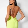 Public Desire Diamante Extreme Strap Slinky Mini Dress | Women Dresses