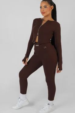Public Desire Double Ended Zip Kaiia Sport Top | Women Tops