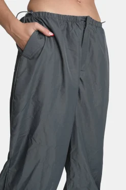 Public Desire Drawstring Waist Parachute Cargo Trousers | Women Trousers