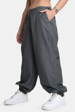 Public Desire Drawstring Waist Parachute Cargo Trousers | Women Trousers