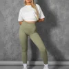 Public Desire Elasticated Waist Cropped T-Shirt | Women Tops