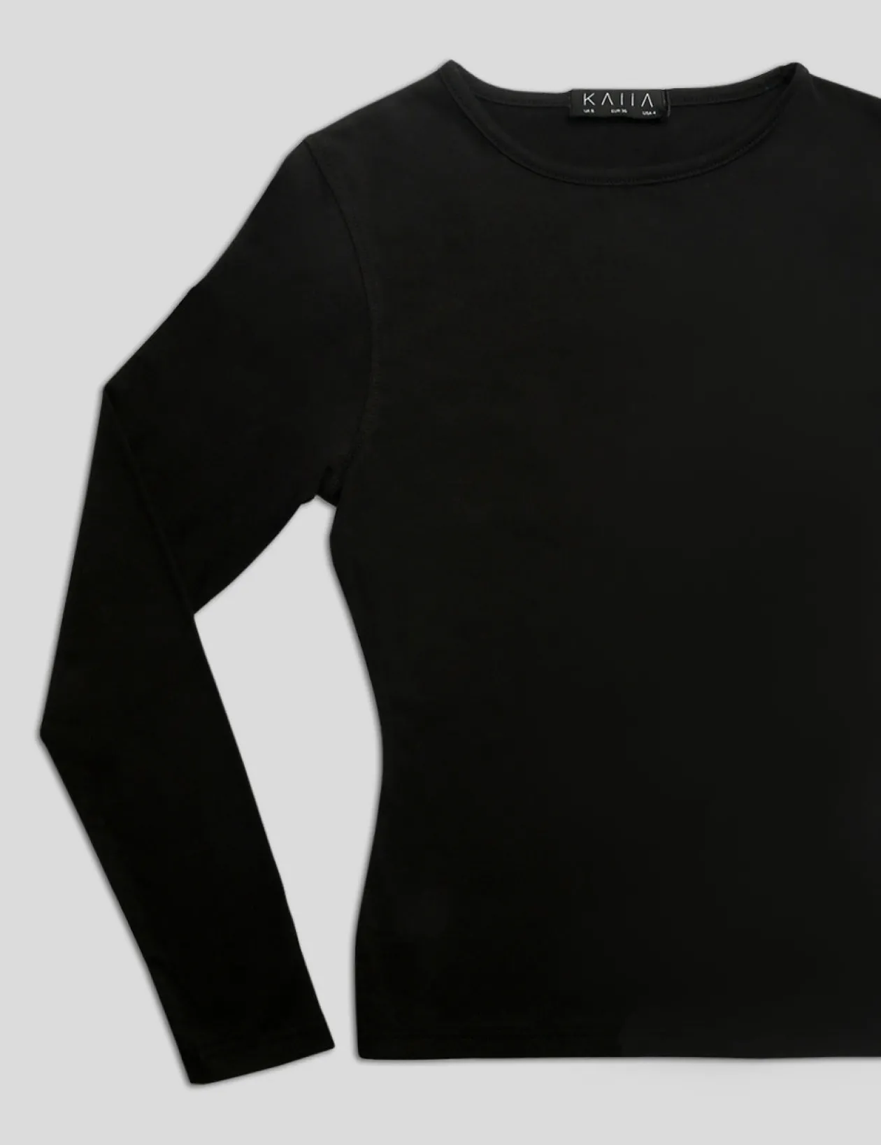 Public Desire Fitted Long Sleeve T-Shirt | Women Curve