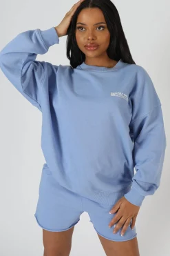 Public Desire Graphic Qr Code Oversized Sweatshirt | Women Sweatshirt & Hoodies
