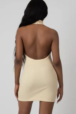 Public Desire High Neck Backless Dress | Women Dresses
