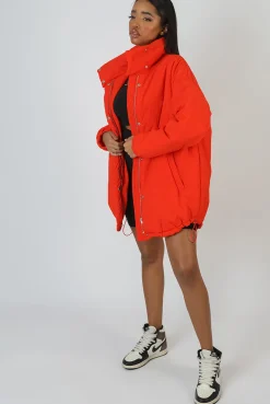 Public Desire High Neck Puffer Jacket | Women Outerwear & Jackets