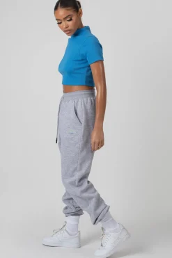 Public Desire High Neck Ribbed Cropped T Shirt | Women Tops