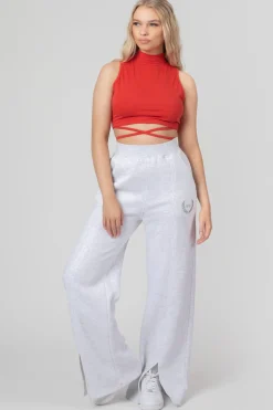 Public Desire High Neck Strappy Waist Crop Top | Women Tops