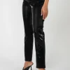 Public Desire High Shine Vinyl Straight Leg Trousers | Women Trousers