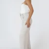 Public Desire High Waist Wideleg Tailored Trouser Stone | Women Tailoring