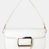 Public Desire Jana Croc Removeable Shoulder Strap Baguette Bag | Women Clutch Bags