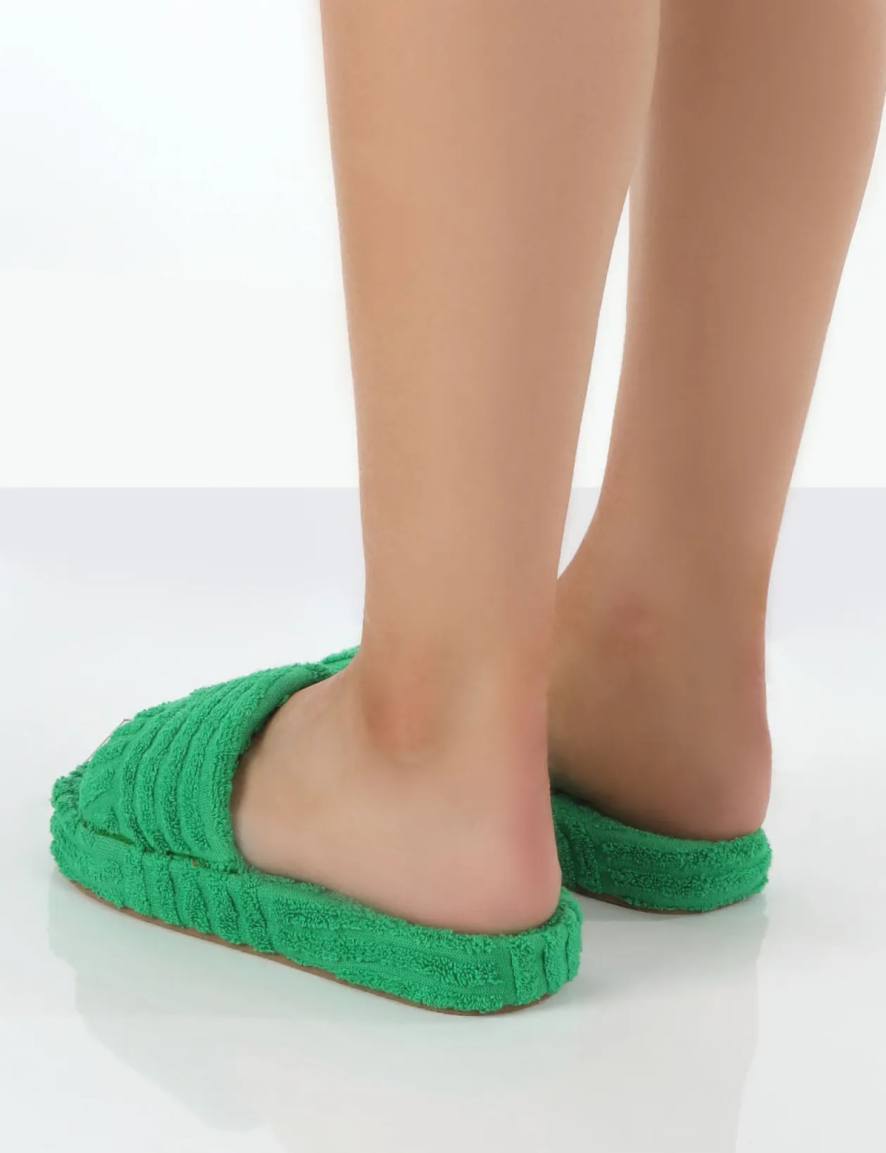 Public Desire Juicy Terry Towelling Slider Slippers | Women Slippers