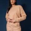 Public Desire Kaiia Fluffy Cropped Sweatshirt | Women Sweatshirt & Hoodies