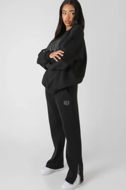 Public Desire Kaiia Oversized Tonal Embroidered Sweatshirt | Women Sweatshirt & Hoodies