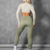 Public Desire Kaiia Premium Rib Seamless Leggings | Women Jogger & Leggings