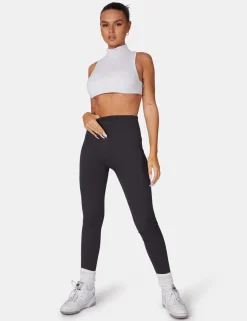 Public Desire Kaiia Premium Rib Seamless Leggings Ink Blue | Women Jogger & Leggings