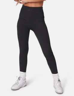 Public Desire Kaiia Premium Rib Seamless Leggings Ink Blue | Women Jogger & Leggings