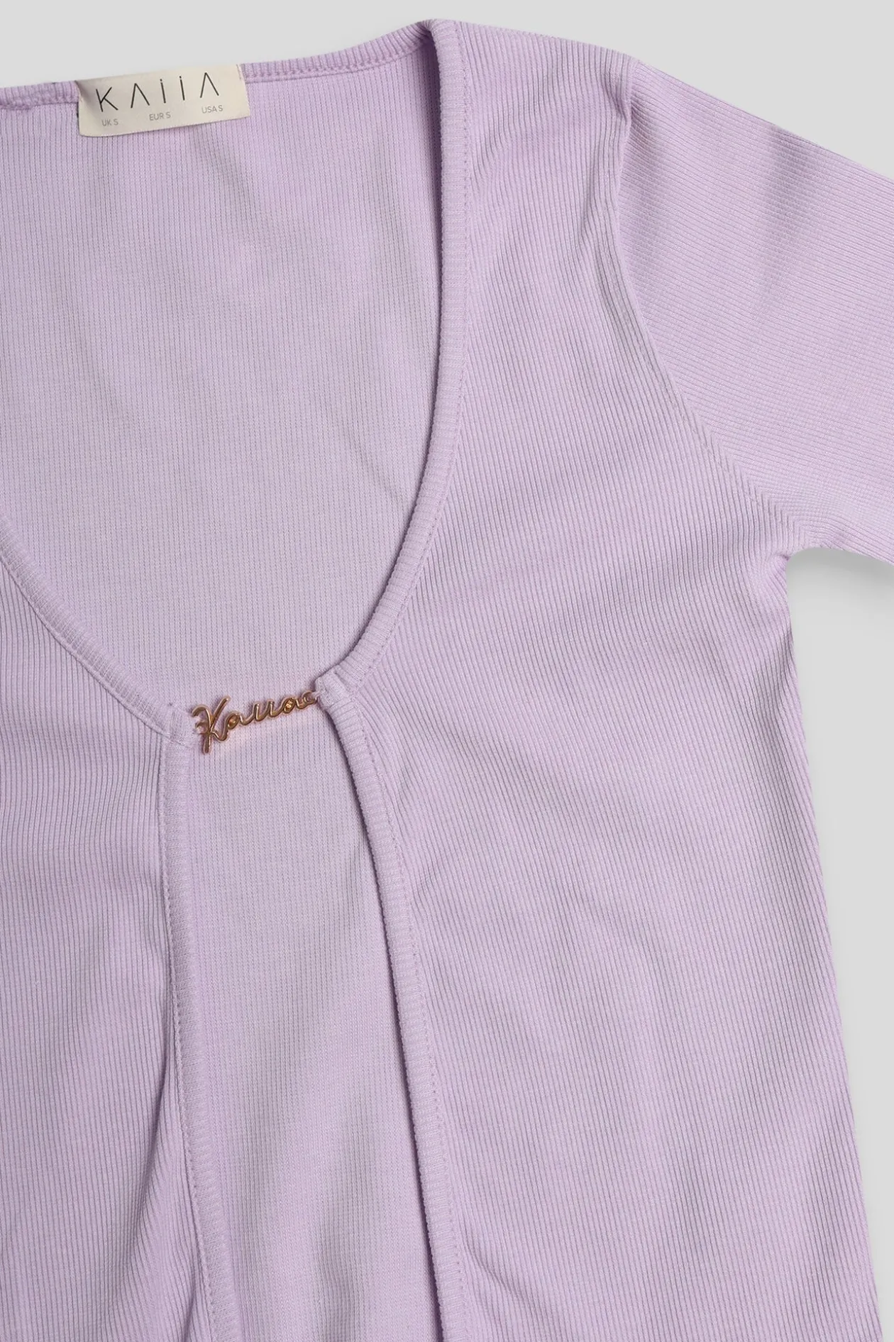 Public Desire Kaiia Trim Ribbed Top | Women Tops