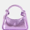 Public Desire Knot Metallic Pu Knotted Top Handle Grab Bag | Women Evening Bags