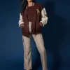 Public Desire La Palm Tree Varsity Jacket | Women Outerwear & Jackets