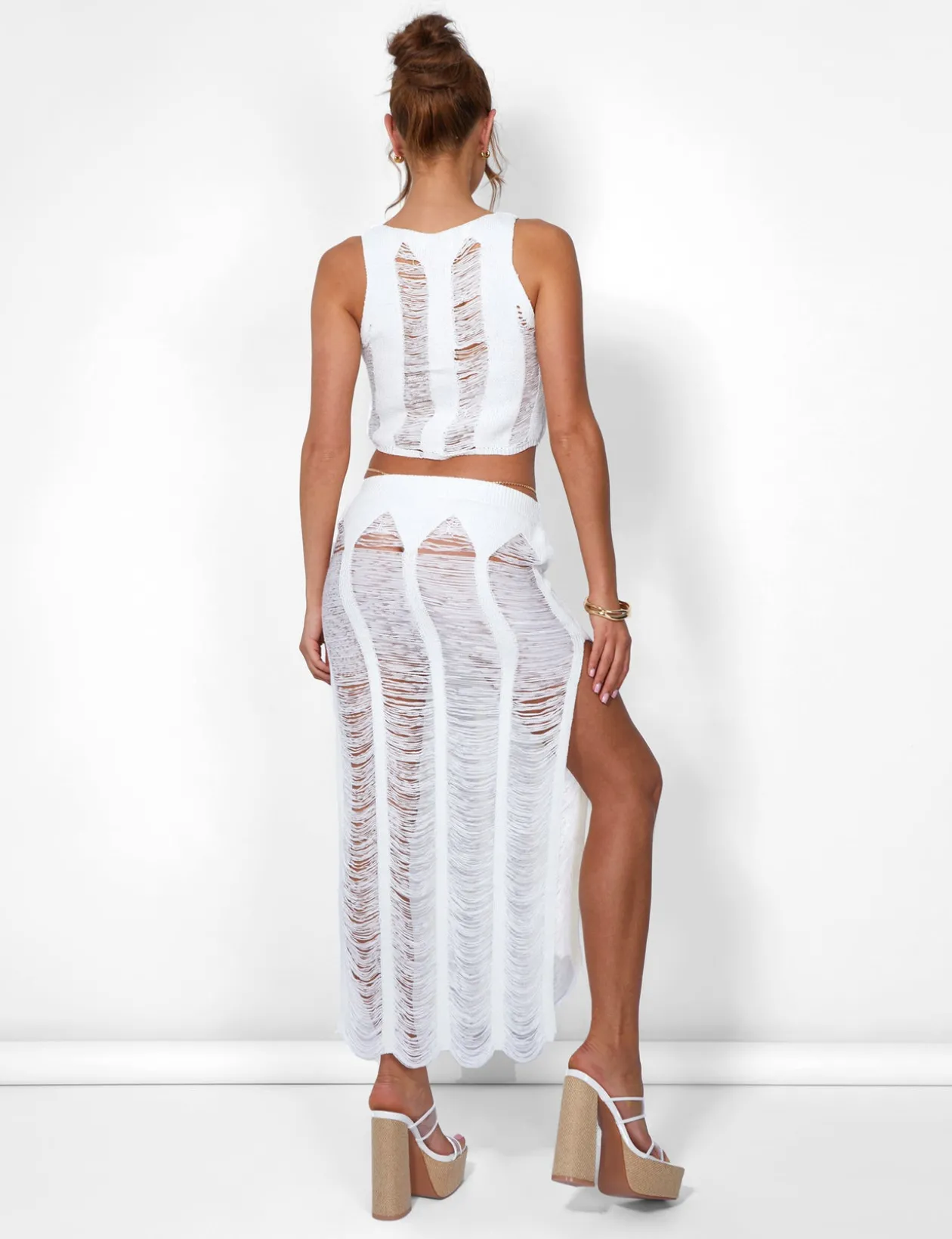 Public Desire Ladder Detail Sleeveless Vest Top | Women Tops