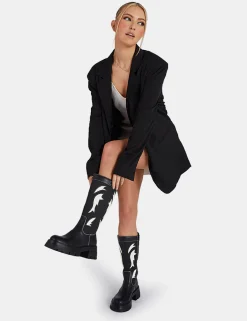 Public Desire Longline Blazer | Women Outerwear & Jackets
